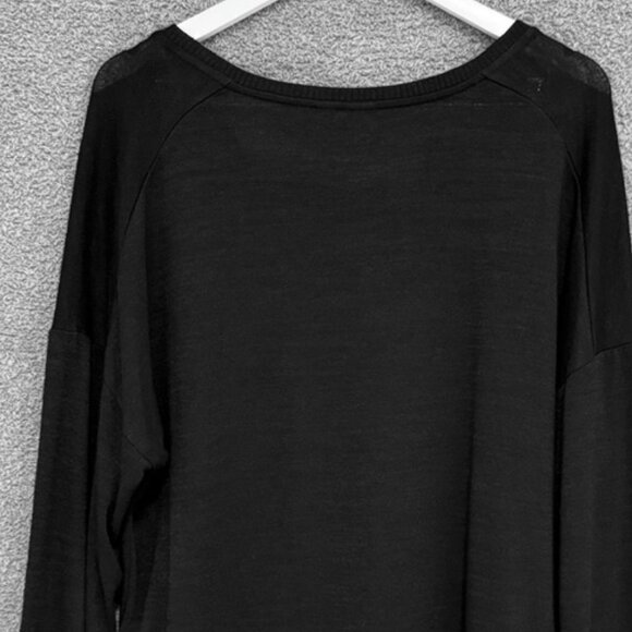 Gap Raglan Sleeve Softspun long sleeve t-shirt Black Large - Picture 7 of 8